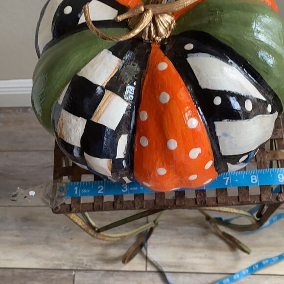 Hand Painted Pumpkin - Picture 6 of 6